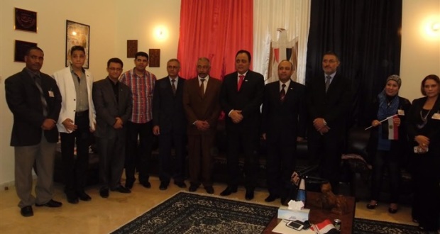 الجالية المصرية بالأمارات تكرم مستشار مصر الثقافي بأبوظبي