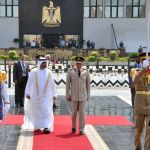 الفريق أول صدقى صبحى وسمو الشيخ محمد بن زايد آل نهيان ولى عهد أبوظبى 1