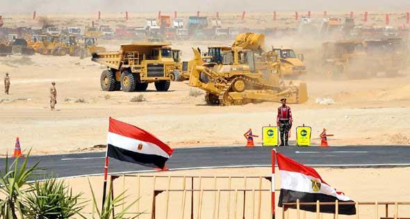 الإعلان عن أضخم مشروع إماراتى بمحور قناة السويس الجديدة