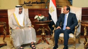 الرئيس السيسى يستقبل الشيخ محمد بن زايد آل نهيان ولى عهد أبوظبى