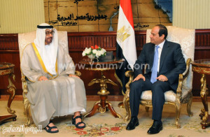 الرئيس السيسى يستقبل الشيخ محمد بن زايد آل نهيان ولى عهد أبوظبى 7