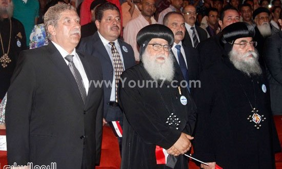 وزير الثقافة يشهد احتفالية أسقفيه الشباب بقناة السويس الجديدة