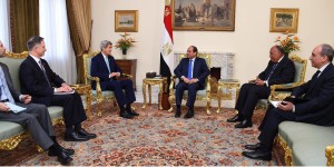 الرئيس عبد الفتاح السيسي يستقبل وزير الخارجية الأمريكي جون كيري 2